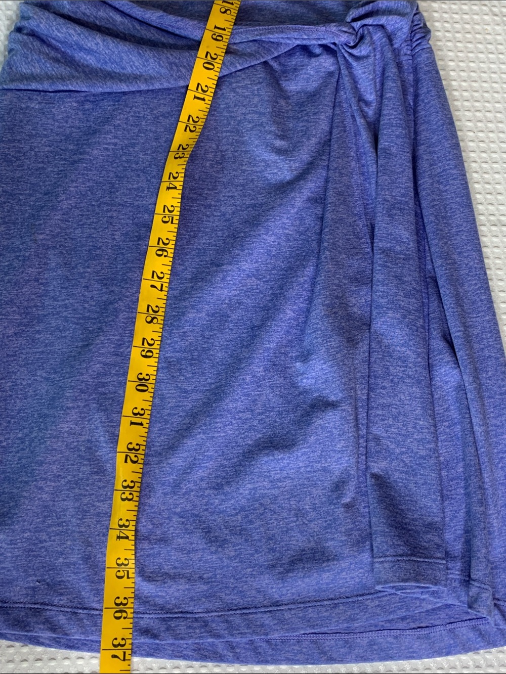 Patagonia Seabrook Twist Dress in heathered Blue Outdoor Soft lightweight Xs - Picture 10 of 11